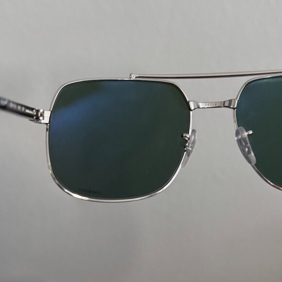 Ray-Ban - Square Aviator Sunglasses in Silver - Picture 6 of 6